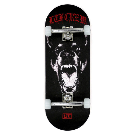 Slushcult x LTF 'Grom Series Doberman' Complete Fingerboard - Black