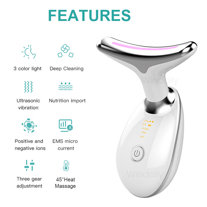 Neck Face Beauty EMS Facial Lifting Device Neck Face Beauty EMS Facial Lifting Device