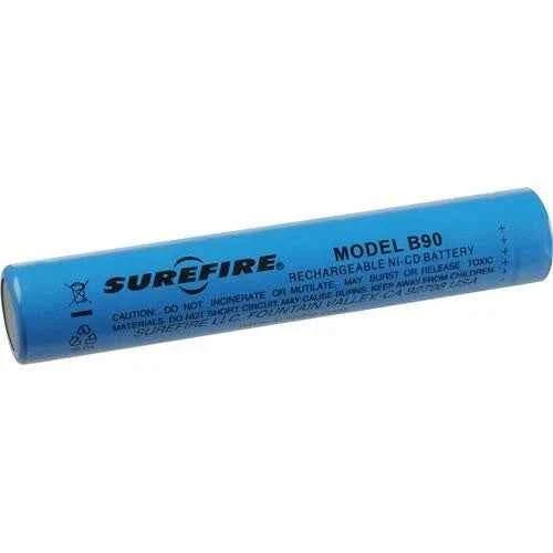 SureFire Model B90 Ni-Cd Replacement Rechargeable Battery for 8X Flashlights
