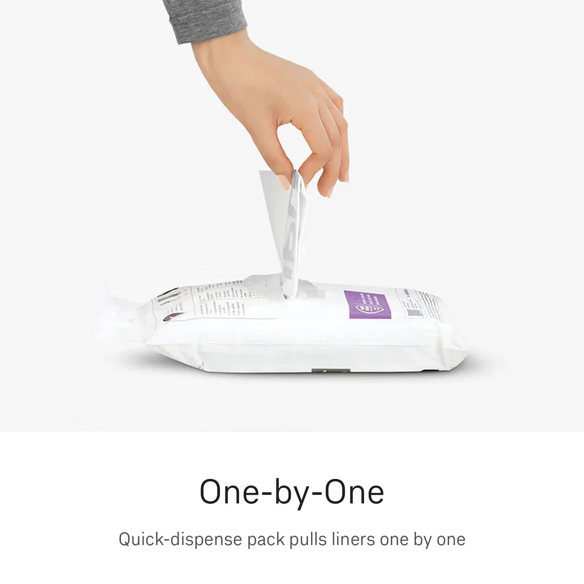 simplehuman Code B 90 Count, Dispenser Pack Custom Fit Liners, Drawstring Trash Bags, 6L / 1.6 Gallons, White 🍁 All In One Marketplace Canada