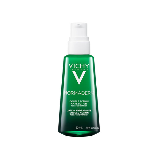 Vichy Face Cream for Acne-Prone Skin, Normaderm Double-Action Anti-Acne Face Moisturizer with Salicylic Acid, Oil-Free, Non-Comedogenic, Hypoallergenic, & Paraben-Free, 50mL 🍁 All In One Marketplace Canada