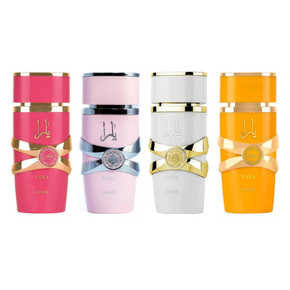 Lattafa Yara Collection – 4 × 5 ml Eau de Parfum Gift Set for Women (Yara + Yara Moi + Yara Tous + Yara Candy) 🍁 All In One Marketplace Canada