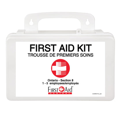 First Aid Central Ontario Section 8 First Aid Kit (1-5 People) 🍁 All In One Marketplace Canada