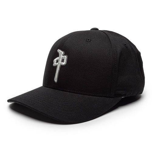 Red Dragon 'OG Puffy' Flexfit Cap - Black/Light Grey/Dark Grey