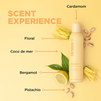 Design.Me BOUNCE.ME Curl Mousse | Lightweight Curl Defining for Wavy & Curly Hair | Frizz Control, Humidity Resistant, Alcohol-Free Mousse for Hair Styling | CGM Approved 🍁 All In One Marketplace Canada