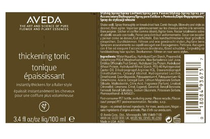Aveda Thickening Tonic | Instantly Thickens Hair | for Thin and Fine Hair | with Certified Organic Amla, 100ml 🍁 All In One Marketplace Canada
