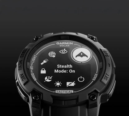 Garmin Instinct 3 45mm Solar Tactical Edition GPS Watch Black