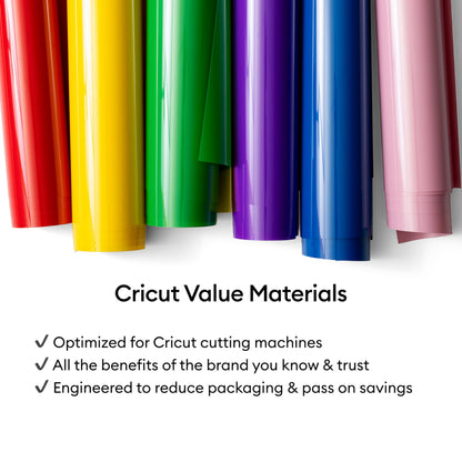 Cricut® Value Iron-On - Black (12 in x 20 ft) - HTV Heat Transfer Vinyl 🍁 All In One Marketplace Canada