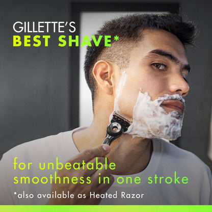 Gillette Razor Blades for Men, Gillette Labs Exfoliating Razors 5-Blade, 1 Handle + 4 Refill + Premium Magnetic Stand 🍁 All In One Marketplace Canada