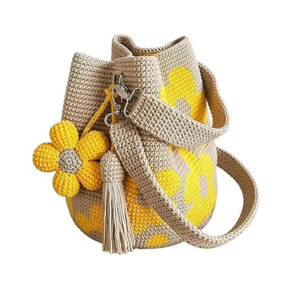 Crochet Flower Bag