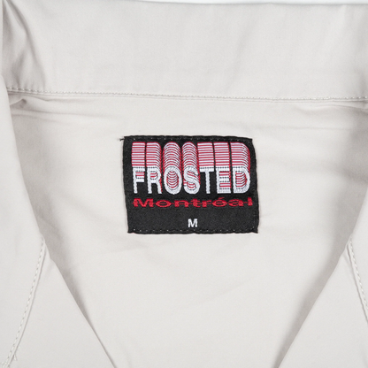 Frosted Skateboards Button Up Shirt - Light Grey