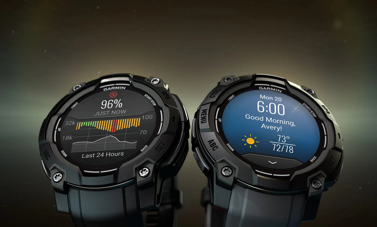 Garmin Instinct 3 – 50 mm, AMOLED Black with Charcoal Band