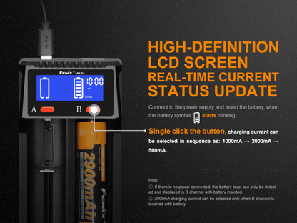 Fenix ARE-D2 Dual Bay Smart Battery Charger