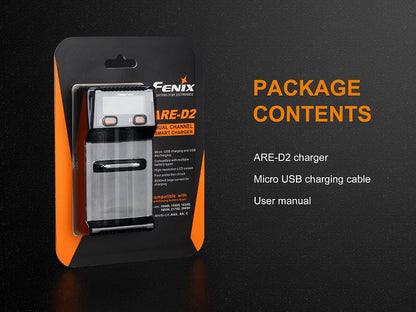 Fenix ARE-D2 Dual Bay Smart Battery Charger