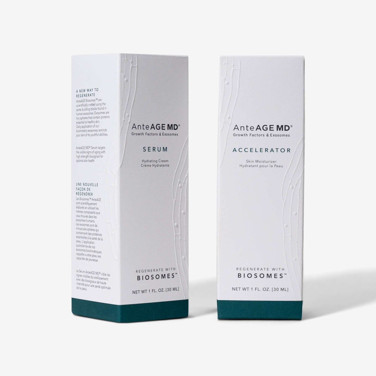 AnteAGE MD Biosome System Serum + Accelerator