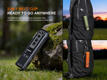 Fenix E06R PRO Flat Flashlight