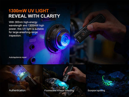 Fenix E06R PRO Flat Flashlight