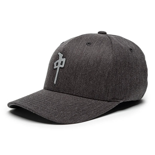 Red Dragon 'Reflective 3M Chung' Flexfit Cap - Charcoal/Heather Grey