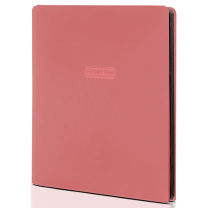 EVORETRO 9-Pocket Zip-Up Trading Card Zipper Binder for 360 cards