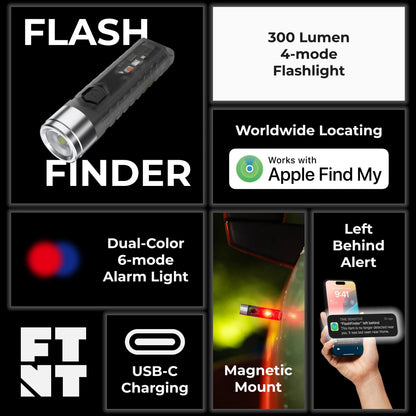 FlashFinder Key Finder (Compatible with Apple Find My)