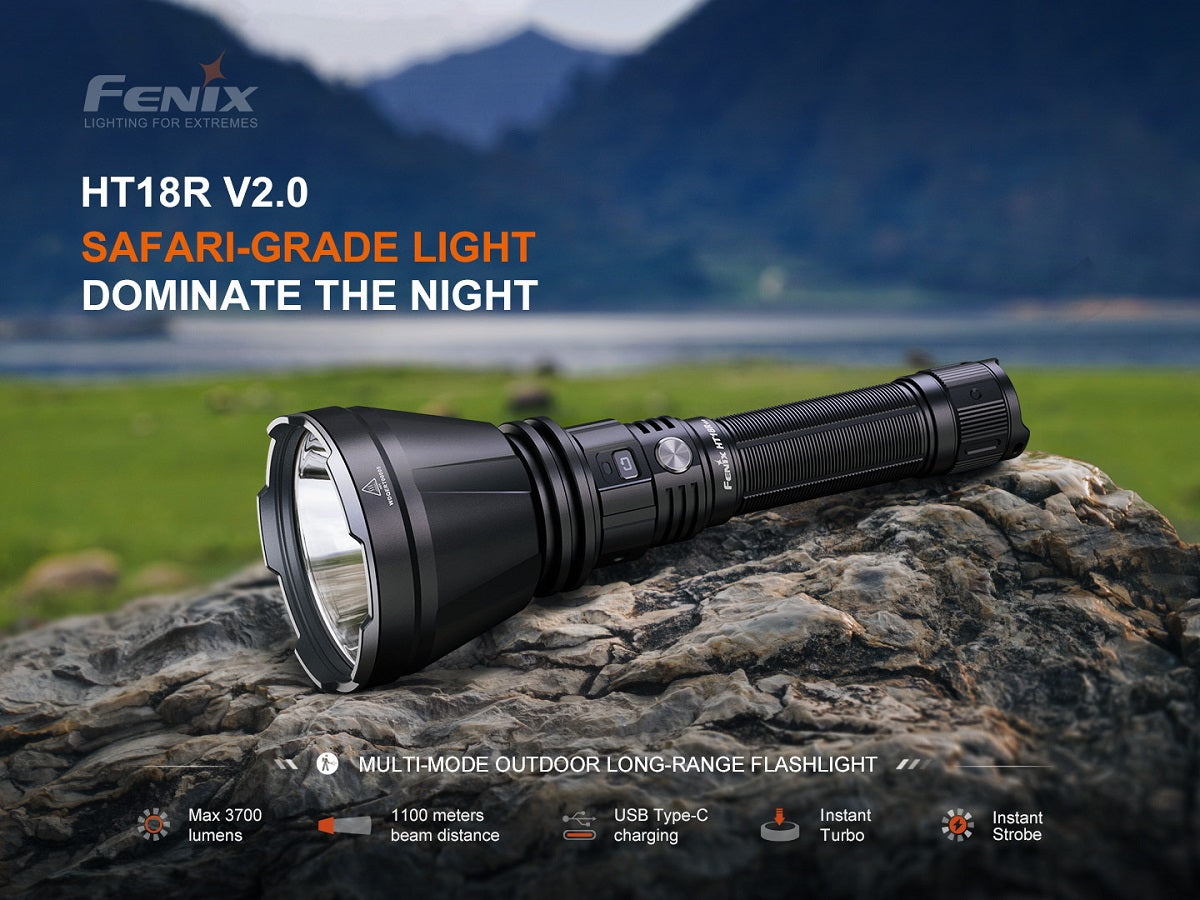 Fenix HT18R V2.0 Long-Distance Flashlight