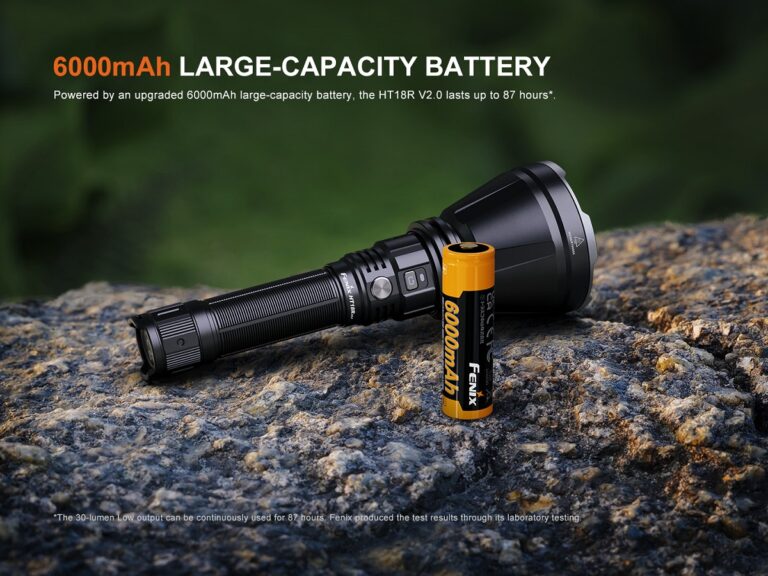 Fenix HT18R V2.0 Long-Distance Flashlight