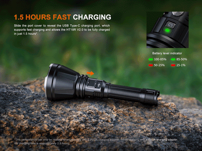 Fenix HT18R V2.0 Long-Distance Flashlight