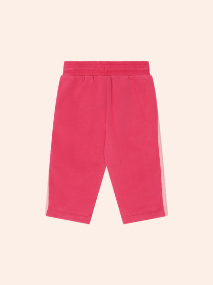 Racer Stripe Trackpant | Cherry | Huxbaby