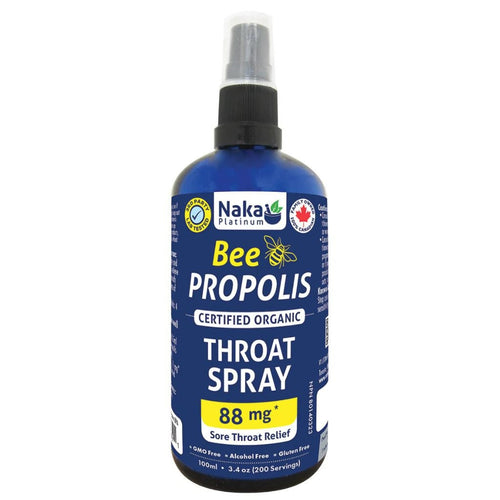 Naka Platinum BEE PROPOLIS THROAT SPRAY, 100ml