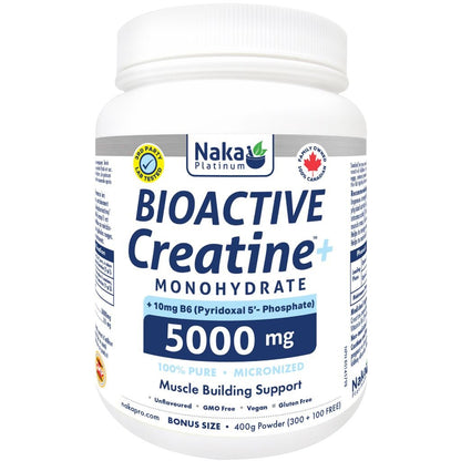 Naka Platinum BIOACTIVE CREATINE +B6, 400g