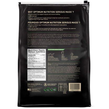 Optimum Nutrition SERIOUS MASS, 12lbs