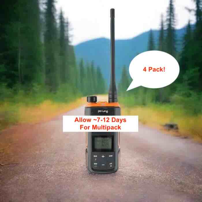 Baofeng Pofung P11UV BC RR Logging Road FSR Radio & LADD Backcountry Walkie Talkie (USB Charging)
