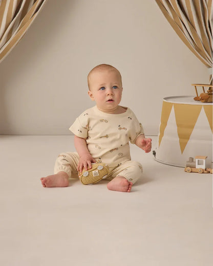 Jersey Tee + Pant Set | Race Car | Quincy Mae