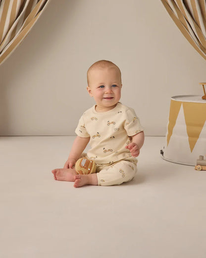 Jersey Tee + Pant Set | Race Car | Quincy Mae
