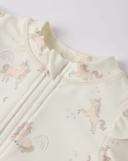 Byron Rashguard One-Piece | Unicorns | Quincy Mae