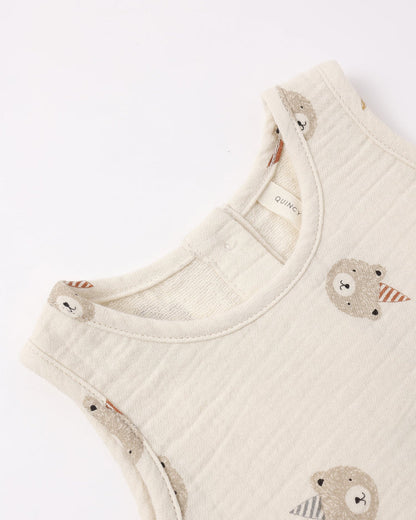 Woven Tank Set | Party Bears | Quincy Mae