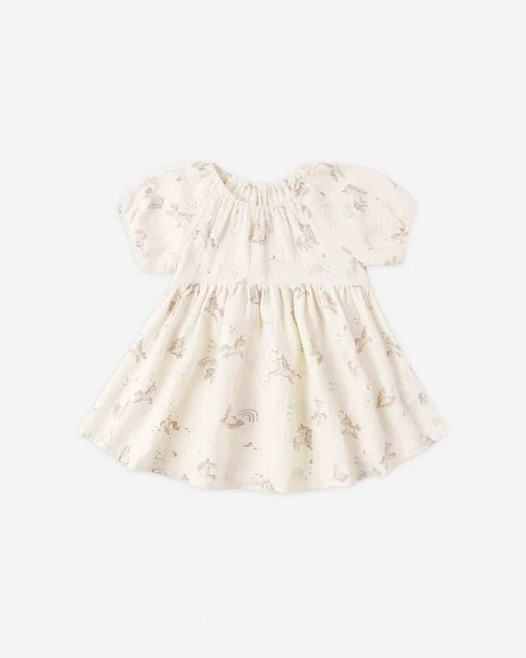 Bella Dress | Unicorns | Quincy Mae