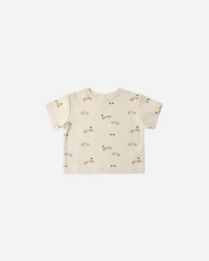Boxy Tee | Race Car | Quincy Mae