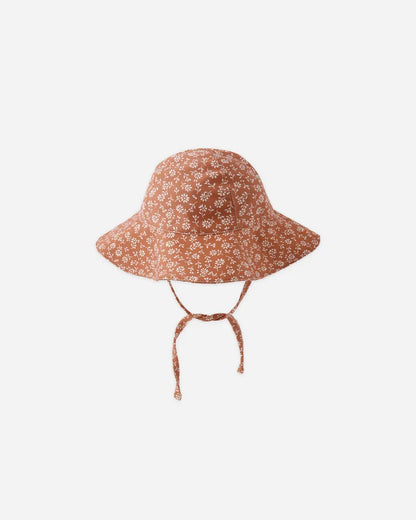 Sun Hat | Poppy Floral | Quincy Mae