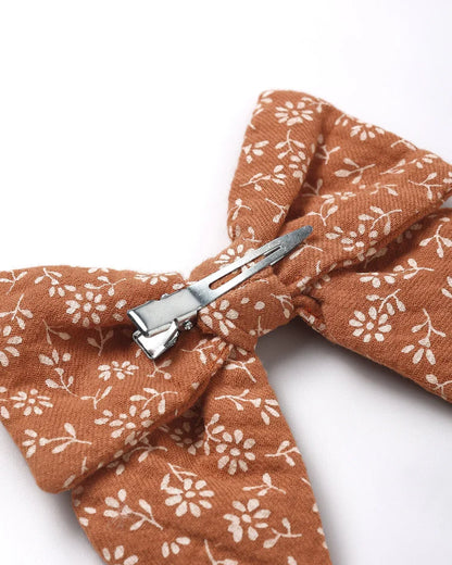 Bow | Poppy Floral | Quincy Mae