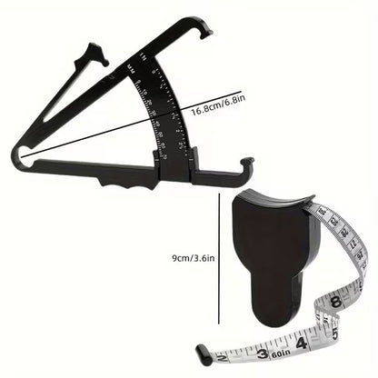 BODY FAT CALIPER & MEASURING TAPE