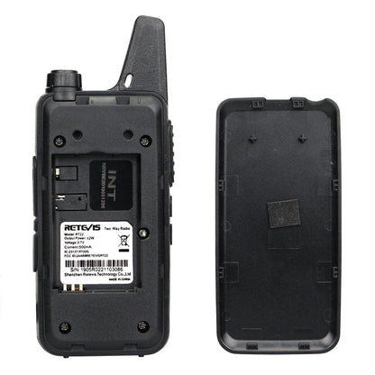 Retevis RT22 Mini Compact FRS Business Radio (2 Pack)