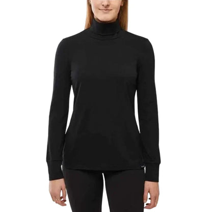 Kombi Women's Turtleneck Long Sleeve Casual Apres Ski Layer Tops Size: Large