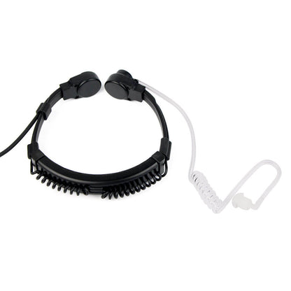 Retevis ETK002 Premium Adjustable Throat Mic & Acoustic Tube Earpiece (K1 2-Pin)