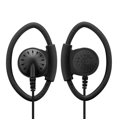 Retevis EEK012 Adjustable D-Shape Earpiece with PTT Mic (2-Pin)