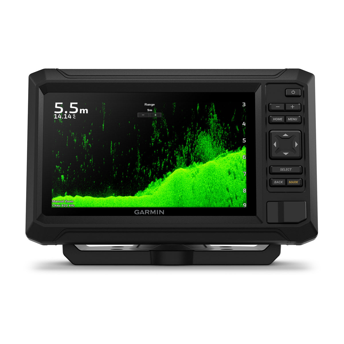 ECHOMAP™ UHD2 7" cv Chartplotters 75cv with GT20-TM Transducer and Garmin Navionics+ Canada & Alaska Mapping