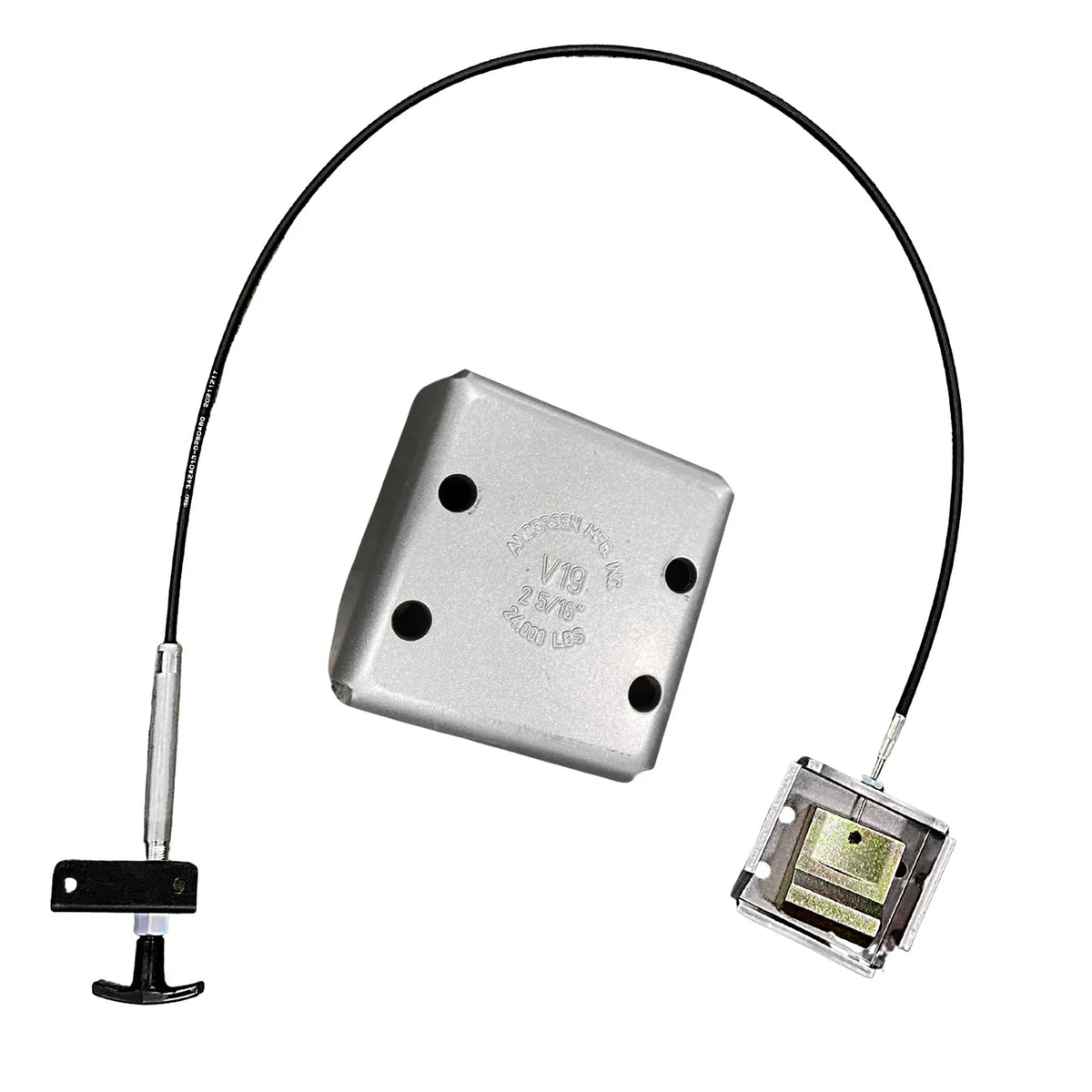 RANCH HITCH ADAPTER 4 BOLT CABLE SYSTEM