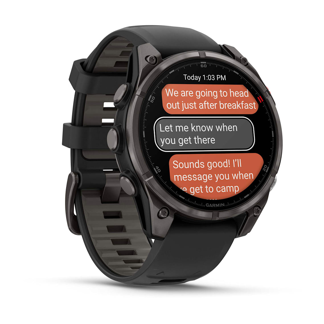 fēnix® 8 Pro – 47 mm AMOLED Carbon Gray DLC Titanium