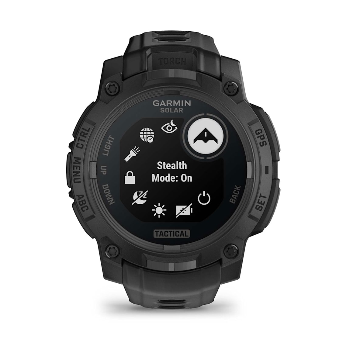 Garmin Instinct 3 45mm Solar Tactical Edition GPS Watch Black