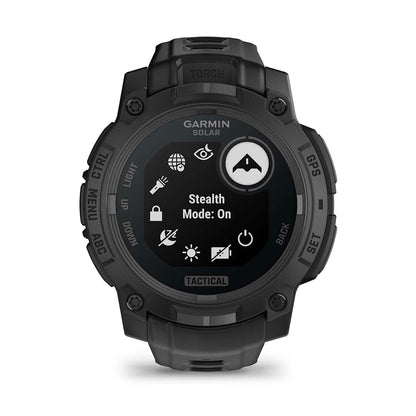 Garmin Instinct 3 45mm Solar Tactical Edition GPS Watch Black